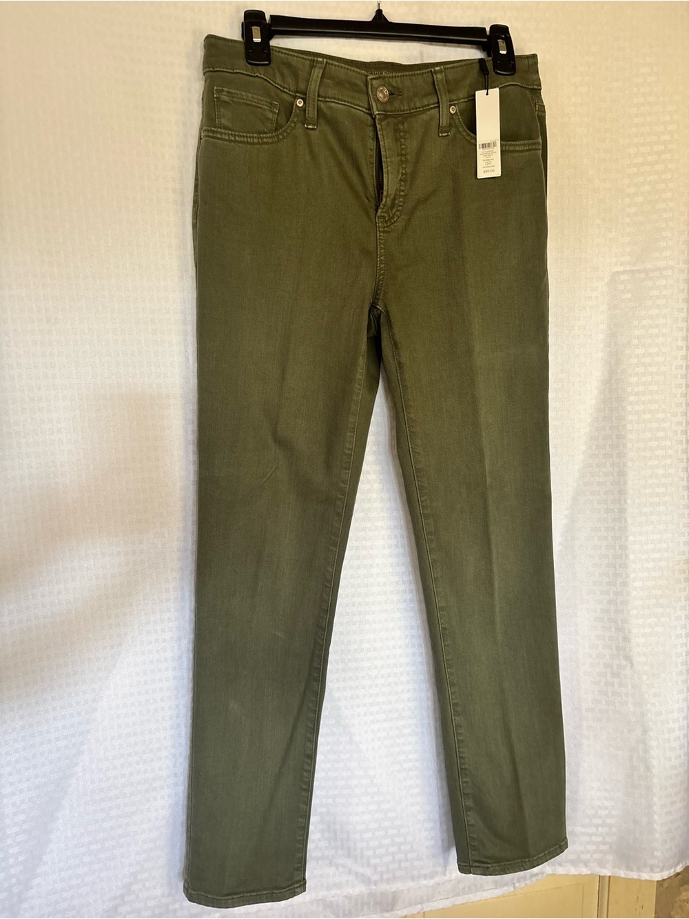 Chicos NWT Olive Green Women's Stretch Jeans